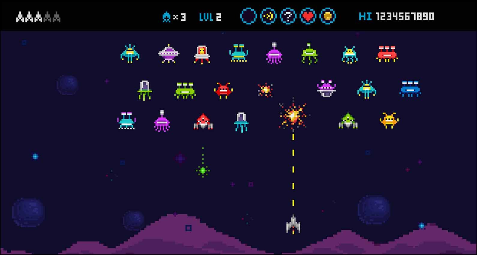 Cyber security is a bit like space invaders!